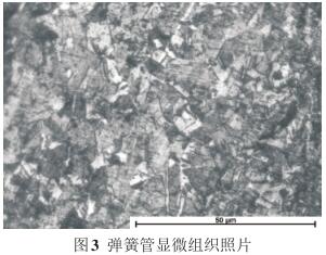彈簧管顯微組織照片